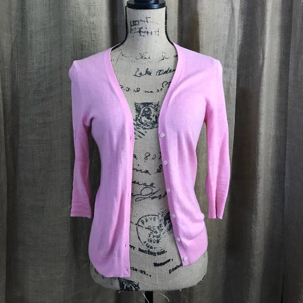 Pink Cardigan